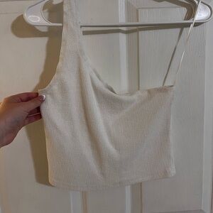 Cropped white tank!